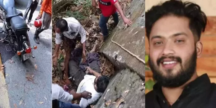 താമരശ്ശേരി ചുരത്തിലെ അപകടം ; കൊക്കയിലേക്ക് തെറിച്ചു വീണ് പരിക്കേറ്റ യുവാവ് മരിച്ചു താമരശ്ശേരി ചുരത്തിലെ അപകടം ; കൊക്കയിലേക്ക് തെറിച്ചു വീണ് പരിക്കേറ്റ യുവാവ് മരിച്ചു