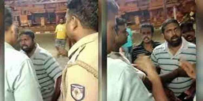 ഡിവൈഎഫ്ഐ പ്രാദേശിക പ്രവർത്തകനെ വിട്ടുകിട്ടണം ; പോലീസിനു നേരെ കയർത്ത് സിപിഎം ബ്രാഞ്ച് സെക്രട്ടറി ഡിവൈഎഫ്ഐ പ്രാദേശിക പ്രവർത്തകനെ വിട്ടുകിട്ടണം ; പോലീസിനു നേരെ കയർത്ത് സിപിഎം ബ്രാഞ്ച് സെക്രട്ടറി