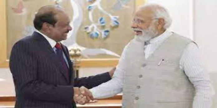 പ്രധാനമന്ത്രിയെ നേരില് കണ്ട് ഈദ് ആശംസ നേര്ന്ന് എം.എ യുസഫലി പ്രധാനമന്ത്രിയെ നേരില് കണ്ട് ഈദ് ആശംസ നേര്ന്ന് എം.എ യുസഫലി