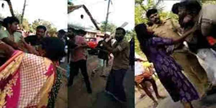 അമ്പലപ്പുഴയിൽ വീട് കയറി ആക്രമണം , വൃദ്ധ ഉൾപ്പെടെ നാല് പേർക്ക് പരിക്ക് അമ്പലപ്പുഴയിൽ വീട് കയറി ആക്രമണം , വൃദ്ധ ഉൾപ്പെടെ നാല് പേർക്ക് പരിക്ക്