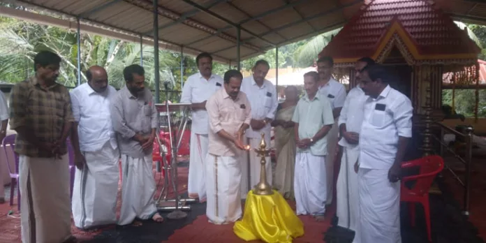 എസ് എൻ ഡി പി യോഗം ഒൻപതാമത് പ്രതിഷ്ഠ വാർഷികം നടത്തി എസ് എൻ ഡി പി യോഗം ഒൻപതാമത് പ്രതിഷ്ഠ വാർഷികം നടത്തി