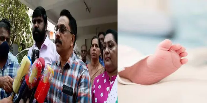നവജാത ശിശുവിനെ പണത്തിനായി വിറ്റ സംഭവം ; കുഞ്ഞിനെ വിറ്റവര്ക്കും വാങ്ങിയവര്ക്കും എതിരെ നടപടി നവജാത ശിശുവിനെ പണത്തിനായി വിറ്റ സംഭവം ; കുഞ്ഞിനെ വിറ്റവര്ക്കും വാങ്ങിയവര്ക്കും എതിരെ നടപടി