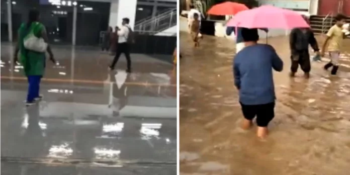 പ്രധാനമന്ത്രി ഉദ്ഘാടനം ചെയ്ത് ദിവസങ്ങള്ക്കകം ബംഗളൂരു മെട്രോ സ്റ്റേഷനില് വെള്ളക്കെട്ട് പ്രധാനമന്ത്രി ഉദ്ഘാടനം ചെയ്ത് ദിവസങ്ങള്ക്കകം ബംഗളൂരു മെട്രോ സ്റ്റേഷനില് വെള്ളക്കെട്ട്