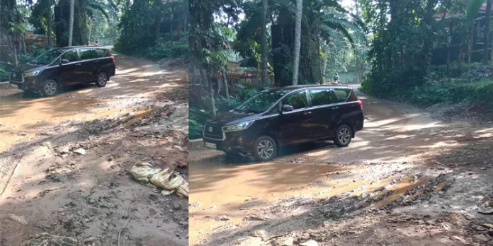 പുതുതായി പണിത കലുങ്കിന്റെ അപ്രോച്ച് റോഡ് നാട്ടുകാർക്ക് സഞ്ചാരതടസ്സം സൃഷ്ടിക്കുന്നു പുതുതായി പണിത കലുങ്കിന്റെ അപ്രോച്ച് റോഡ് നാട്ടുകാർക്ക് സഞ്ചാരതടസ്സം സൃഷ്ടിക്കുന്നു