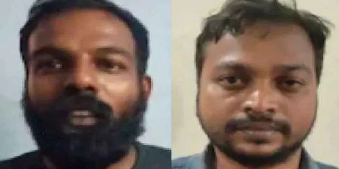 ശിവാജിയുടെ പ്രതിമ തകർത്ത സംഭവം ; രണ്ടുപേർ പിടിയിൽ ശിവാജിയുടെ പ്രതിമ തകർത്ത സംഭവം ; രണ്ടുപേർ പിടിയിൽ