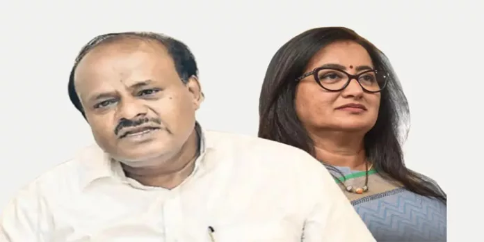 കുമാരസ്വാമിയ്ക്കെതിരെ മാണ്ഡ്യയില് ബിജെപി സ്ഥാനാര്ത്ഥിയാകാന് സുമലത കുമാരസ്വാമിയ്ക്കെതിരെ മാണ്ഡ്യയില് ബിജെപി സ്ഥാനാര്ത്ഥിയാകാന് സുമലത
