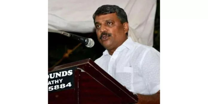 കുടുബശ്രീ പ്രവർത്തകരെ ഭീഷണിപ്പെടുത്തി പരിപാടിയിൽ പങ്കെടുപ്പിക്കാൻ ശ്രമിക്കുന്നവർക്ക് എതിരെ നടപടി സ്വീകരിക്കണം ; അഡ്വ.എ സുരേഷ് കുമാർ കുടുബശ്രീ പ്രവർത്തകരെ ഭീഷണിപ്പെടുത്തി പരിപാടിയിൽ പങ്കെടുപ്പിക്കാൻ ശ്രമിക്കുന്നവർക്ക് എതിരെ നടപടി സ്വീകരിക്കണം ; അഡ്വ.എ സുരേഷ് കുമാർ