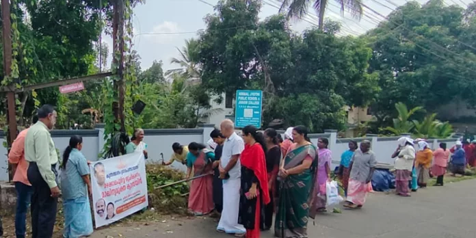 മഴക്കാലപൂര്വ ശുചീകരണവും മാലിന്യമുക്ത ക്യാമ്പയിനും നടത്തി മഴക്കാലപൂര്വ ശുചീകരണവും മാലിന്യമുക്ത ക്യാമ്പയിനും നടത്തി