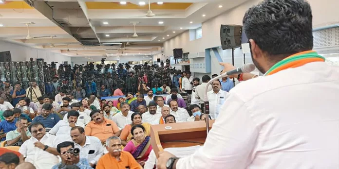 ഡിഎംകെയ്ക്കെതിരെ 1.34 ലക്ഷം കോടിയുടെ അഴിമതി ആരോപണവുമായി ബിജെപി ഡിഎംകെയ്ക്കെതിരെ 1.34 ലക്ഷം കോടിയുടെ അഴിമതി ആരോപണവുമായി ബിജെപി