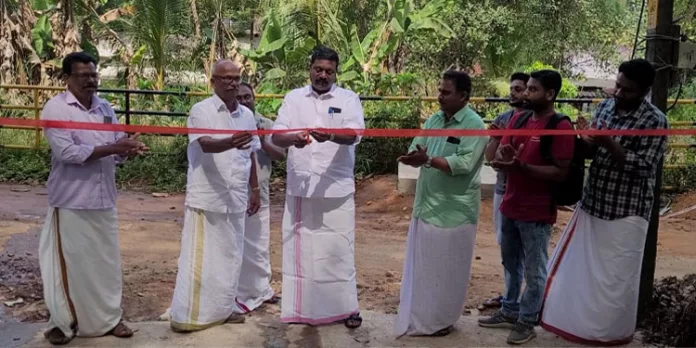 കല്ലൂര്കുളം -ചേലാമൂടി റോഡ് ഉദ്ഘാടനം ചെയ്തു കല്ലൂര്കുളം -ചേലാമൂടി റോഡ് ഉദ്ഘാടനം ചെയ്തു