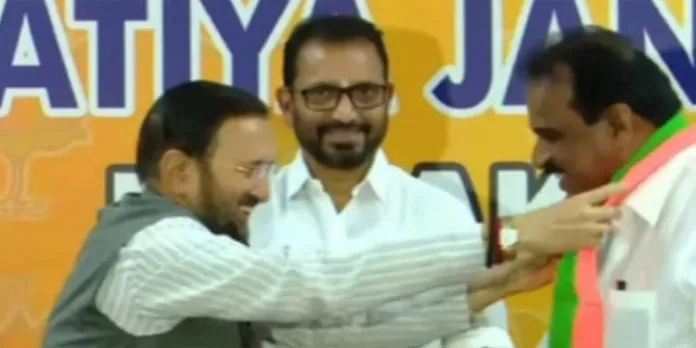 കേരള കോൺഗ്രസ് വിട്ട വിക്ടർ ടി തോമസ് ബിജെപിയിൽ ചേർന്നു കേരള കോൺഗ്രസ് വിട്ട വിക്ടർ ടി തോമസ് ബിജെപിയിൽ ചേർന്നു