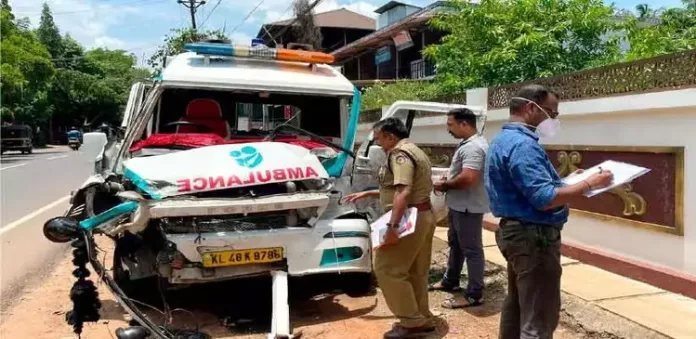 ചൊവ്വന്നൂർ ആംബുലൻസ് അപകടം ; ഫോറൻസിക് വിഭാഗം തെളിവെടുത്തു ചൊവ്വന്നൂർ ആംബുലൻസ് അപകടം ; ഫോറൻസിക് വിഭാഗം തെളിവെടുത്തു