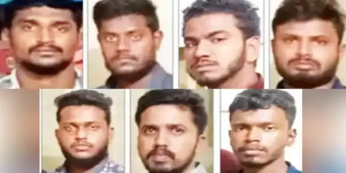 ഗുണ്ടാ തലവൻ ചന്ദ്രുവിന്റെ കൊലപാതകം ; ഏഴ് പ്രതികൾ അറസ്റ്റിൽ ഗുണ്ടാ തലവൻ ചന്ദ്രുവിന്റെ കൊലപാതകം ; ഏഴ് പ്രതികൾ അറസ്റ്റിൽ