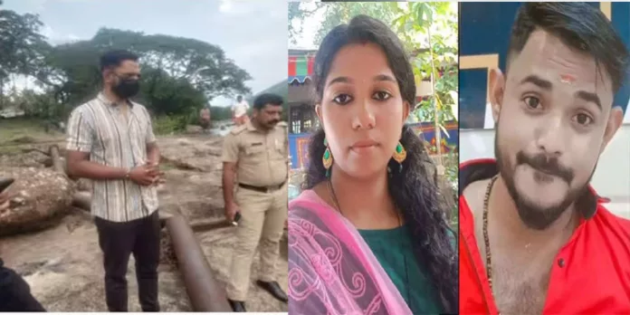 തുമ്പൂർമൂഴി ആതിരയുടെ കൊലപാതകം ; പ്രതി അഖിലുമായി തെളിവെടുപ്പ് നടത്തുന്നു തുമ്പൂർമൂഴി ആതിരയുടെ കൊലപാതകം ; പ്രതി അഖിലുമായി തെളിവെടുപ്പ് നടത്തുന്നു