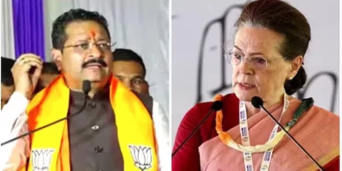സോണിയ ഗാന്ധിക്കെതിരായ വിഷകന്യക പരാമര്ശം ; ബിജെപി സ്ഥാനര്ത്ഥിക്ക് തെരഞ്ഞെടുപ്പ് കമ്മീഷന്റെ നോട്ടീസ് സോണിയ ഗാന്ധിക്കെതിരായ വിഷകന്യക പരാമര്ശം ; ബിജെപി സ്ഥാനര്ത്ഥിക്ക് തെരഞ്ഞെടുപ്പ് കമ്മീഷന്റെ നോട്ടീസ്