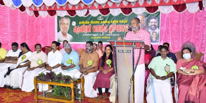 കാര്ഷികവൃത്തിക്ക് ആവശ്യം യന്ത്രവല്കൃതസേന : മന്ത്രി പി. പ്രസാദ്. കാര്ഷികവൃത്തിക്ക് ആവശ്യം യന്ത്രവല്കൃതസേന : മന്ത്രി പി. പ്രസാദ്.