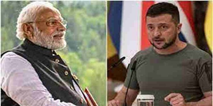 പ്രധാനമന്ത്രി നരേന്ദ്ര മോദിയെ യുക്രൈനിലേക്ക് ക്ഷണിച്ച് വ്ലാദമിർ സെലൻസ്കി പ്രധാനമന്ത്രി നരേന്ദ്ര മോദിയെ യുക്രൈനിലേക്ക് ക്ഷണിച്ച് വ്ലാദമിർ സെലൻസ്കി