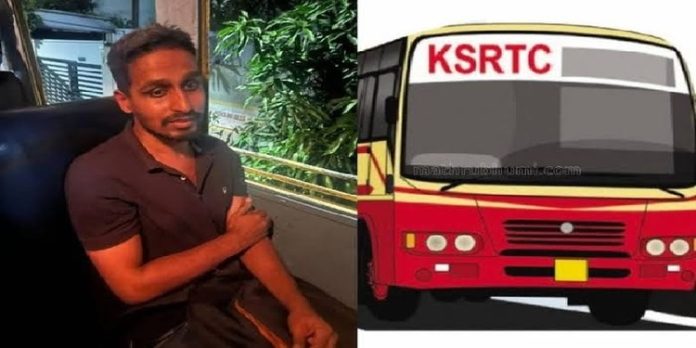 കെഎസ്ആർടിസി ബസിൽ യുവതിക്ക് നേരെ അതിക്രമം ; പ്രതി പിടിയില് കെഎസ്ആർടിസി ബസിൽ യുവതിക്ക് നേരെ അതിക്രമം ; പ്രതി പിടിയില്