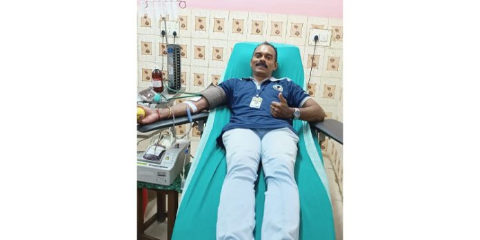 രക്തദാന മേഖലയിൽ പുതിയ ചരിത്രവുമായി തപസ് രക്തദാന സേന രക്തദാന മേഖലയിൽ പുതിയ ചരിത്രവുമായി തപസ് രക്തദാന സേന