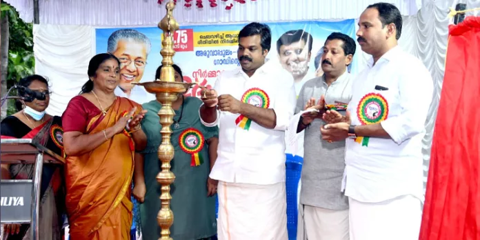 അരുവാപ്പുലം- വകയാർ റോഡിന്റെ നിർമ്മാണ ഉദ്ഘാടനം നടത്തി അരുവാപ്പുലം- വകയാർ റോഡിന്റെ നിർമ്മാണ ഉദ്ഘാടനം നടത്തി