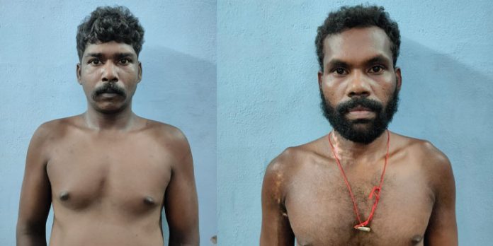 മോഷണക്കേസ് പ്രതികളെ പിടിക്കാൻ പോലീസിനെ സഹായിച്ച നാട്ടുകാരനെ മർദിച്ചു ; രണ്ടുപേർ അറസ്റ്റിൽ മോഷണക്കേസ് പ്രതികളെ പിടിക്കാൻ പോലീസിനെ സഹായിച്ച നാട്ടുകാരനെ മർദിച്ചു ; രണ്ടുപേർ അറസ്റ്റിൽ