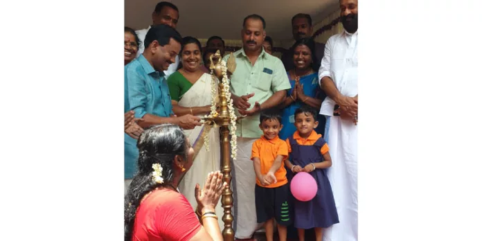 അങ്കണവാടി കെട്ടിടത്തിന്റെ ഉദ്ഘാടനം നടത്തി അങ്കണവാടി കെട്ടിടത്തിന്റെ ഉദ്ഘാടനം നടത്തി