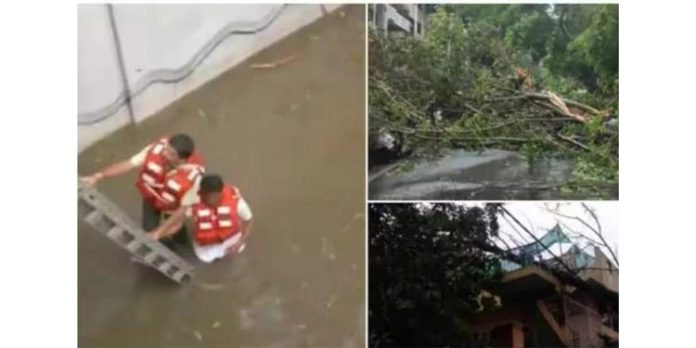 കനത്ത മഴയിൽ നടുങ്ങി ബംഗളുരു ; കാറിനുള്ളിൽ യുവതി മരിച്ചു കനത്ത മഴയിൽ നടുങ്ങി ബംഗളുരു ; കാറിനുള്ളിൽ യുവതി മരിച്ചു