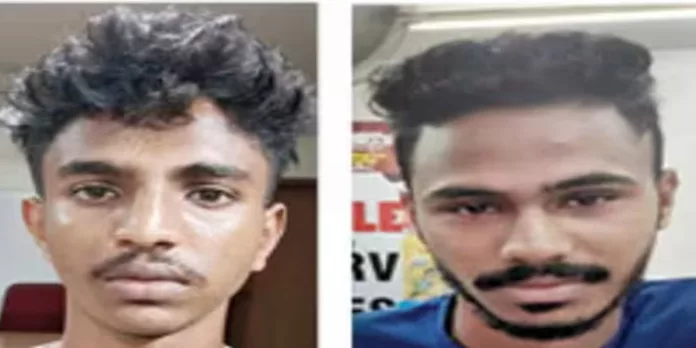 കുട്ടിയുടെ കൈയില്നിന്ന് മൊബൈല് ഫോണും, പണവും തട്ടിയെടുത്ത യുവാക്കൾ പിടിയിൽ കുട്ടിയുടെ കൈയില്നിന്ന് മൊബൈല് ഫോണും, പണവും തട്ടിയെടുത്ത യുവാക്കൾ പിടിയിൽ