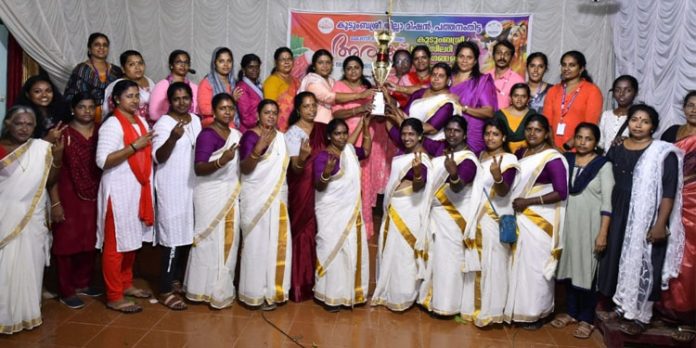 അരങ്ങ് 2023 കോന്നി താലൂക്ക്തല കലാ മത്സരം വള്ളിക്കോട് സിഡിഎസിന് ഓവറോള് കിരീടം അരങ്ങ് 2023 കോന്നി താലൂക്ക്തല കലാ മത്സരം വള്ളിക്കോട് സിഡിഎസിന് ഓവറോള് കിരീടം