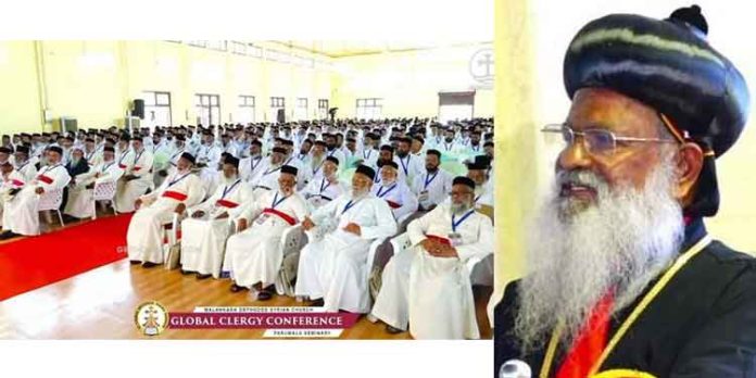 മൂന്നു ദിവസം നീണ്ടുനില്ക്കുന്ന ആഗോള വൈദിക സമ്മേളനത്തിന് പരുമലയില് തുടക്കമായി മൂന്നു ദിവസം നീണ്ടുനില്ക്കുന്ന ആഗോള വൈദിക സമ്മേളനത്തിന് പരുമലയില് തുടക്കമായി