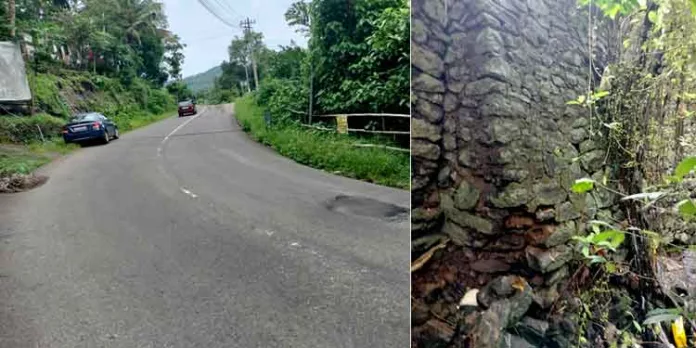 ശബരിമല പാതയിലെ പൂവത്തുംമൂട്ടില് റോഡിന്റെ സംരക്ഷണഭിത്തി ഇടിഞ്ഞ് അപകട ഭീഷണിയിൽ ശബരിമല പാതയിലെ പൂവത്തുംമൂട്ടില് റോഡിന്റെ സംരക്ഷണഭിത്തി ഇടിഞ്ഞ് അപകട ഭീഷണിയിൽ