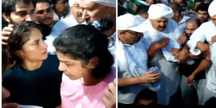 ഗുസ്തിതാരങ്ങളെ അനുനയിപ്പിച്ച് കർഷക നേതാക്കൾ ; മെഡലുകൾ തിരികെ വാങ്ങി ഗുസ്തിതാരങ്ങളെ അനുനയിപ്പിച്ച് കർഷക നേതാക്കൾ ; മെഡലുകൾ തിരികെ വാങ്ങി