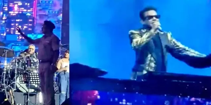 പാടിക്കൊണ്ടിരിക്കെ എ.ആര് റഹ്മാന്റെ സംഗീത നിശ നിര്ത്തിവെപ്പിച്ച് പോലീസ് പാടിക്കൊണ്ടിരിക്കെ എ.ആര് റഹ്മാന്റെ സംഗീത നിശ നിര്ത്തിവെപ്പിച്ച് പോലീസ്