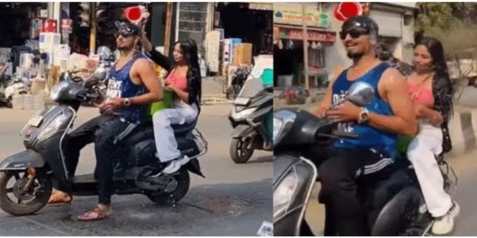 നഗരമധ്യത്തിലൂടെ സ്കൂട്ടറില് കറങ്ങി യൂട്യൂബറിന്റെയും യുവതിയുടെയും പരസ്യ കുളി ; കേസ് എടുത്ത് പോലീസ് നഗരമധ്യത്തിലൂടെ സ്കൂട്ടറില് കറങ്ങി യൂട്യൂബറിന്റെയും യുവതിയുടെയും പരസ്യ കുളി ; കേസ് എടുത്ത് പോലീസ്