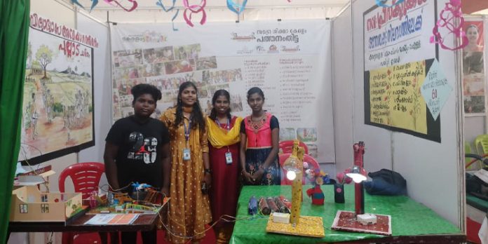മേളയിലെ താരങ്ങളായി ആദിത്യയും അനന്തുവും മേളയിലെ താരങ്ങളായി ആദിത്യയും അനന്തുവും