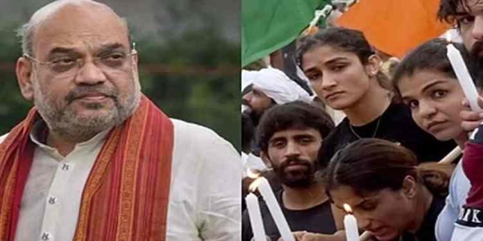 നിയമം എല്ലാവർക്കും ഒരുപോലെയെന്ന് അമിത് ഷാ ; ഗുസ്തി താരങ്ങളുമായി രണ്ടുമണിക്കൂർ ചർച്ച നിയമം എല്ലാവർക്കും ഒരുപോലെയെന്ന് അമിത് ഷാ ; ഗുസ്തി താരങ്ങളുമായി രണ്ടുമണിക്കൂർ ചർച്ച
