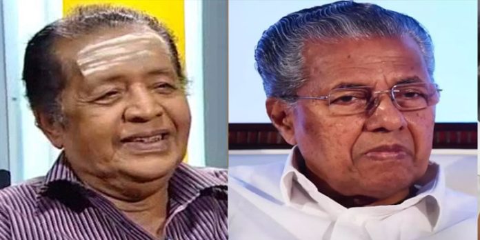 പൂജപ്പുര രവിയുടെ വിയോഗത്തിൽ അനുശോചിച്ച് മുഖ്യമന്ത്രി പൂജപ്പുര രവിയുടെ വിയോഗത്തിൽ അനുശോചിച്ച് മുഖ്യമന്ത്രി