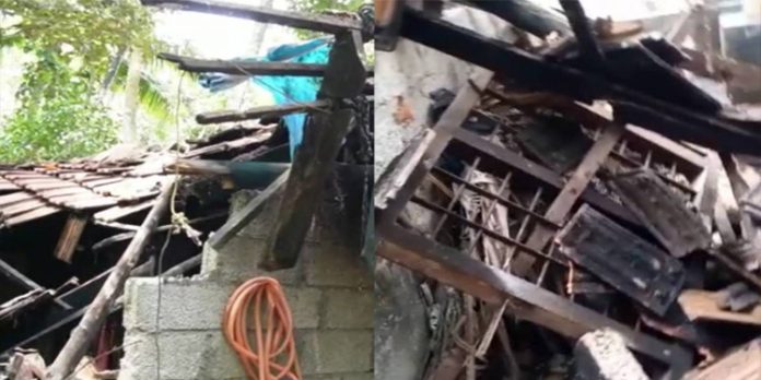 തിരുവനന്തപുരത്ത് വീടിന്റെ മേൽക്കൂര തകർന്ന് വീട്ടമ്മയ്ക്ക് പരിക്ക് തിരുവനന്തപുരത്ത് വീടിന്റെ മേൽക്കൂര തകർന്ന് വീട്ടമ്മയ്ക്ക് പരിക്ക്
