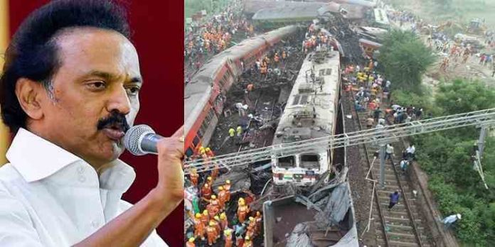 ഒഡിഷയിലെ ട്രെയിന് അപകടം; മരിച്ചവരുടെ കുടുംബങ്ങൾക്ക് ധനസഹായം പ്രഖ്യാപിച്ച് തമിഴ്നാട് മുഖ്യമന്ത്രി എം.കെ സ്റ്റാലിൻ ഒഡിഷയിലെ ട്രെയിന് അപകടം; മരിച്ചവരുടെ കുടുംബങ്ങൾക്ക് ധനസഹായം പ്രഖ്യാപിച്ച് തമിഴ്നാട് മുഖ്യമന്ത്രി എം.കെ സ്റ്റാലിൻ