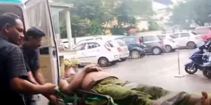 കാട്ടാന ആക്രമണത്തിൽ വയോധികന് പരിക്കേറ്റു കാട്ടാന ആക്രമണത്തിൽ വയോധികന് പരിക്കേറ്റു