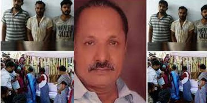 വർക്കലയിൽ മകളുടെ വിവാഹത്തലേന്ന് ക്രൂരമായി കൊല ചെയ്യപ്പെട്ട ഗൃഹനാഥന് രാജുവിന്റെ മൃതദേഹം വീട്ടിലെത്തിച്ചു വർക്കലയിൽ മകളുടെ വിവാഹത്തലേന്ന് ക്രൂരമായി കൊല ചെയ്യപ്പെട്ട ഗൃഹനാഥന് രാജുവിന്റെ മൃതദേഹം വീട്ടിലെത്തിച്ചു