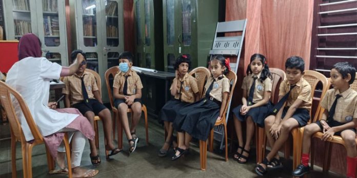 നേത്രപരിശോധന ക്യാമ്പ് നടത്തി നേത്രപരിശോധന ക്യാമ്പ് നടത്തി