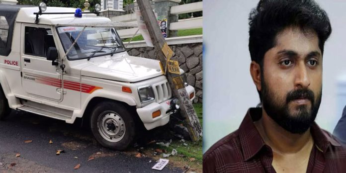 ധ്യാൻ ശ്രീനിവാസൻ സിനിമയുടെ ഷൂട്ടിങ് ലൊക്കേഷനിൽ വാഹനാപകടം ധ്യാൻ ശ്രീനിവാസൻ സിനിമയുടെ ഷൂട്ടിങ് ലൊക്കേഷനിൽ വാഹനാപകടം