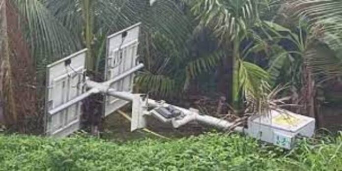 പാലക്കാട് വടക്കഞ്ചേരിയില് എഐ ക്യാമറ തകര്ത്ത സംഭവം ; ഒരാള് പിടിയില് പാലക്കാട് വടക്കഞ്ചേരിയില് എഐ ക്യാമറ തകര്ത്ത സംഭവം ; ഒരാള് പിടിയില്