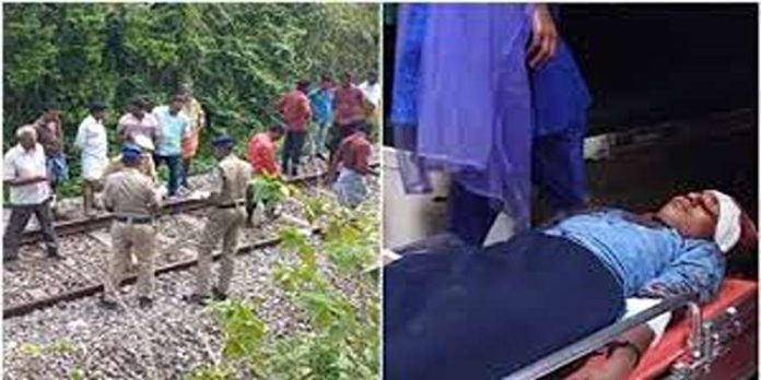കാമുകിയുടെ തലക്ക് വെട്ടി പരുക്കേൽപ്പിച്ച ശേഷം കാമുകൻ ട്രെയിനിന് മുന്നിൽ ചാടി മരിച്ചു കാമുകിയുടെ തലക്ക് വെട്ടി പരുക്കേൽപ്പിച്ച ശേഷം കാമുകൻ ട്രെയിനിന് മുന്നിൽ ചാടി മരിച്ചു