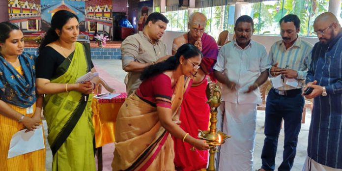 തിരുപനയനൂർകാവ് ഭഗവതി ക്ഷേത്ര പരിസരത്ത് മാലിന്യ സംസ്ക്കരണ പ്ലാൻ്റ് സ്ഥാപിച്ചു തിരുപനയനൂർകാവ് ഭഗവതി ക്ഷേത്ര പരിസരത്ത് മാലിന്യ സംസ്ക്കരണ പ്ലാൻ്റ് സ്ഥാപിച്ചു