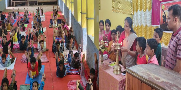 അന്താരാഷ്ട്ര യോഗ ദിനം ആചരിച്ചു അന്താരാഷ്ട്ര യോഗ ദിനം ആചരിച്ചു