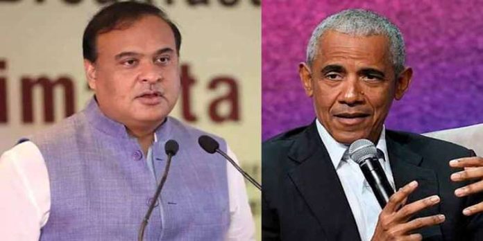 ബരാക് ഒബാമയ്ക്കെതിരായ ട്വീറ്റില് വിവാദത്തിലായി അസം മുഖ്യമന്ത്രി ബരാക് ഒബാമയ്ക്കെതിരായ ട്വീറ്റില് വിവാദത്തിലായി അസം മുഖ്യമന്ത്രി