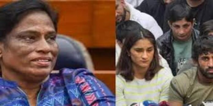 അവര് കായിക താരങ്ങളല്ലേ , നന്നായിട്ട് അത് ചെയ്യട്ടെ , സമരം അവസാനിച്ചതിൽ സന്തോഷം ; പി.ടി.ഉഷ അവര് കായിക താരങ്ങളല്ലേ , നന്നായിട്ട് അത് ചെയ്യട്ടെ , സമരം അവസാനിച്ചതിൽ സന്തോഷം ; പി.ടി.ഉഷ