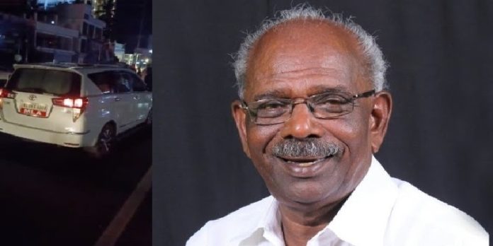 മുൻമന്ത്രി എംഎം മണിയുടെ കാറിടിച്ച് വഴിയാത്രക്കാരന് ഗുരുതര പരിക്ക് മുൻമന്ത്രി എംഎം മണിയുടെ കാറിടിച്ച് വഴിയാത്രക്കാരന് ഗുരുതര പരിക്ക്